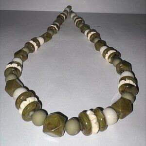 Chunky beaded necklace by Arthur David